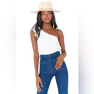 Show Me Your Mumu Ophelia Ruffle Bodysuit Size M